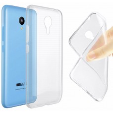  Meizu M2 Mini - TPU Soft Protective Phone Cover Case - Clear